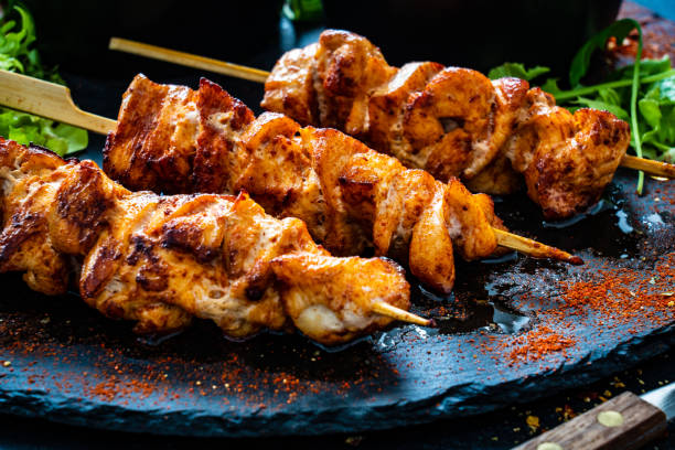 BBQ Chicken Skewers