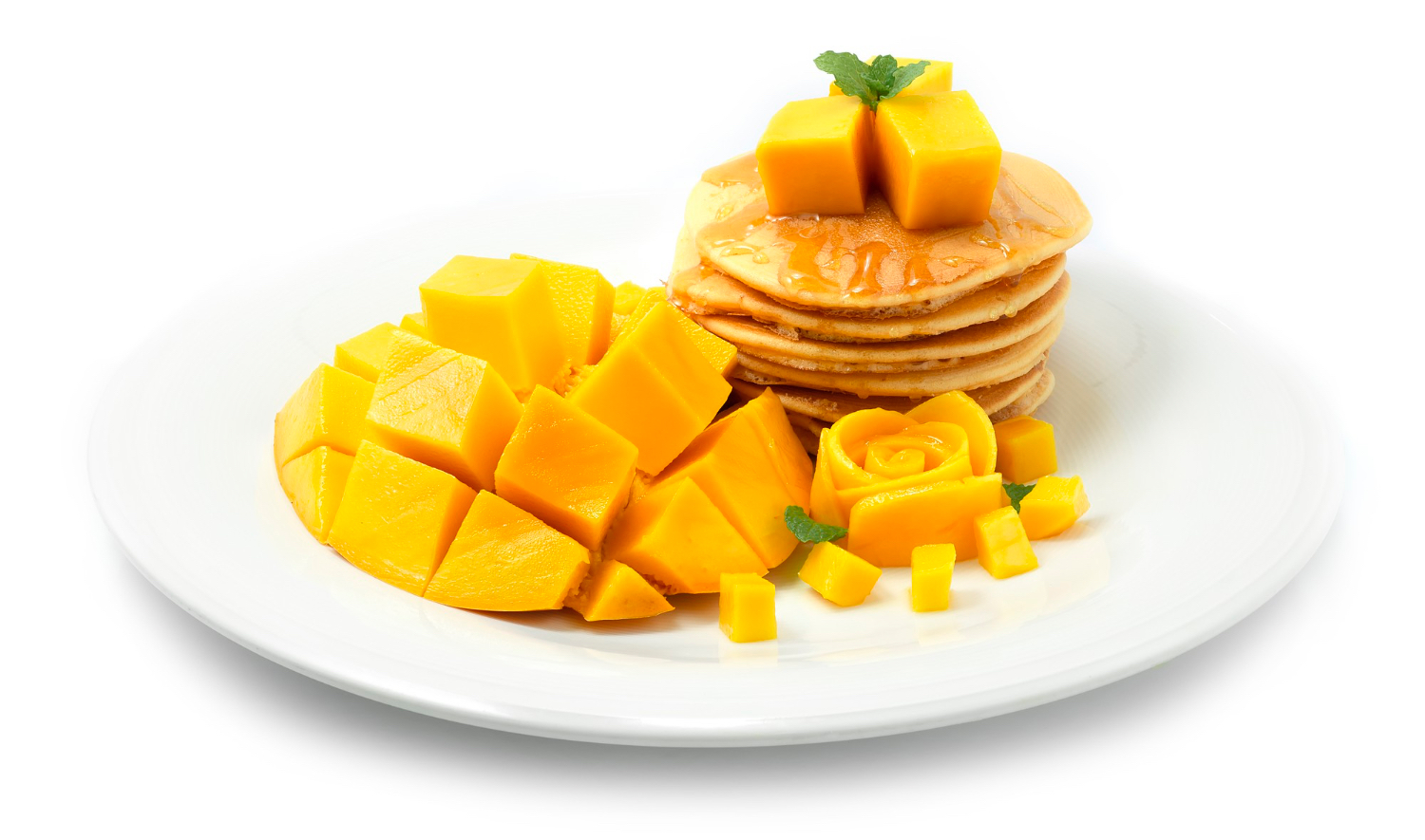 Mango-Pancakes