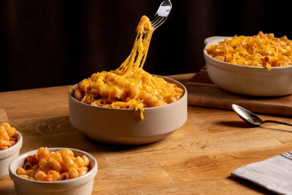 golden baked mac and cheese