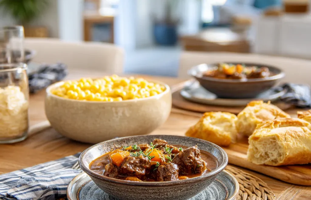 Modern_bright_kitchen_table_with_bowls_of_hearty