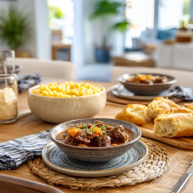 Modern_bright_kitchen_table_with_bowls_of_hearty