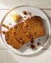 A perfect slice from the pumpkin bread recipe pioneer woman, showcasing its moist crumb and crackly sugar top.